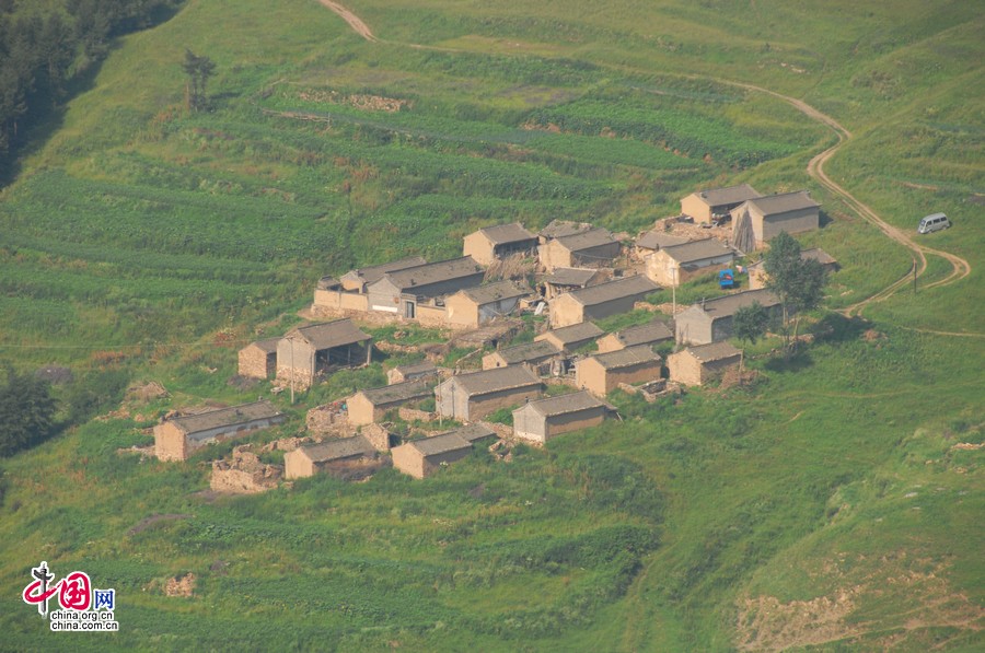 Paisaje pintoresco del Monte de Wutai