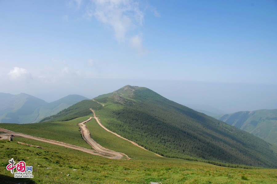 Paisaje pintoresco del Monte de Wutai