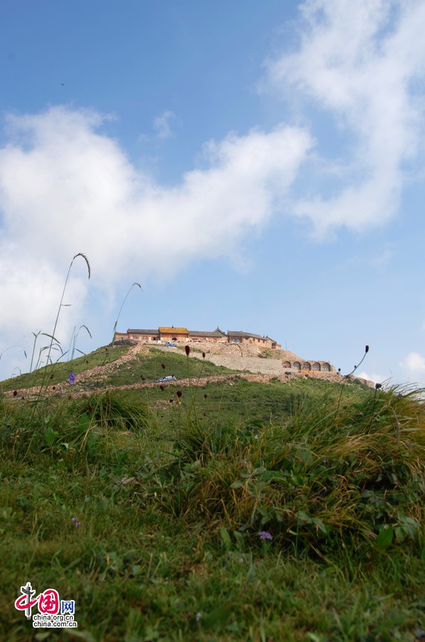 Paisaje pintoresco del Monte de Wutai