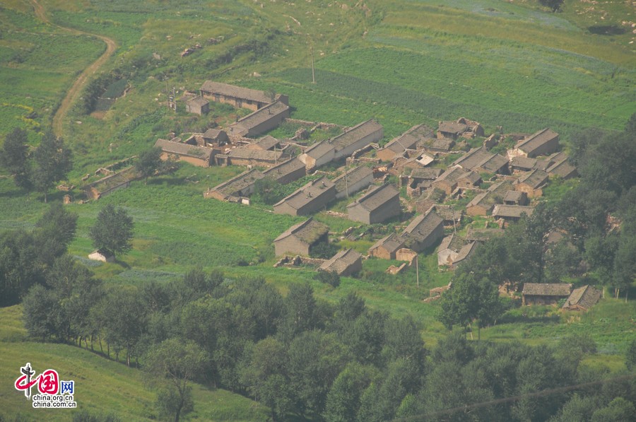 Paisaje pintoresco del Monte de Wutai