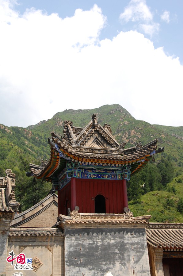 Paisaje pintoresco del Monte de Wutai