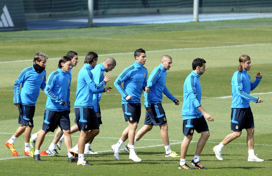 Prepara Real Madrid para semifinal de la Liga de Campeones