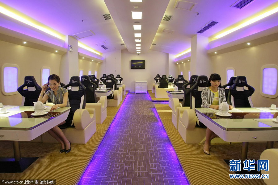 Restaurante temático de A380 en Chongqing