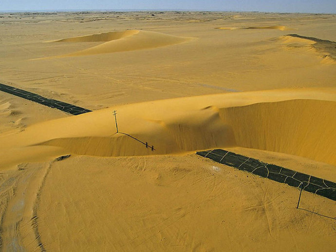 Paisajes encantadores de los desiertos 