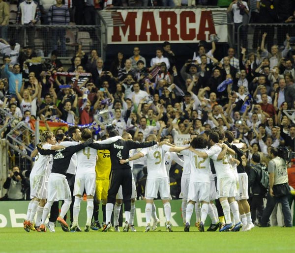 Real Madrid se proclama campeón de Liga española
