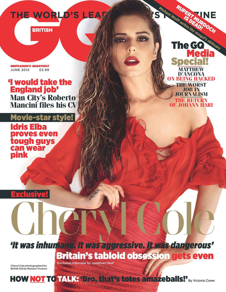 Cheryl Cole posa sensual para la revista GQ