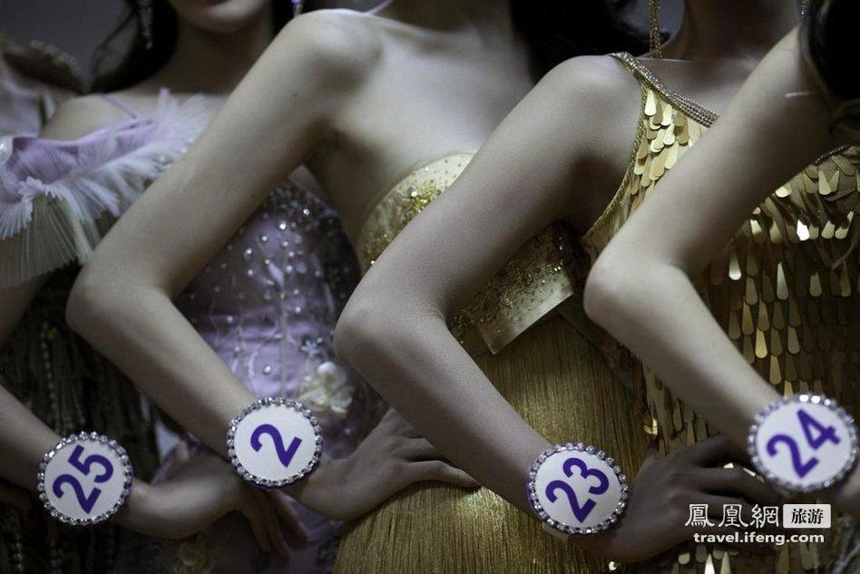 Concurso de los transexuales en Tailandia