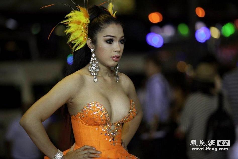 Concurso de los transexuales en Tailandia