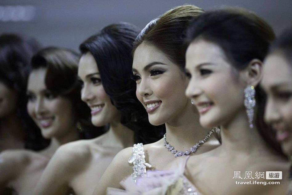 Concurso de los transexuales en Tailandia