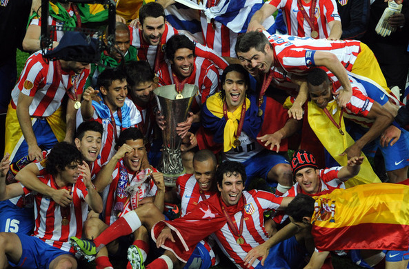 Atlético de Madrid golea 3-0 a A. de Bilbao y gana la Europa League