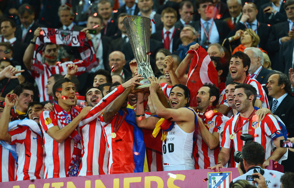 Atlético de Madrid golea 3-0 a A. de Bilbao y gana la Europa League