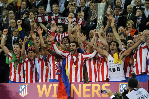 Atlético de Madrid golea 3-0 a A. de Bilbao y gana la Europa League