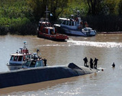Hallan cuatro cadáveres entre siete desaparecidos en un choque de buques‎ en Argentina