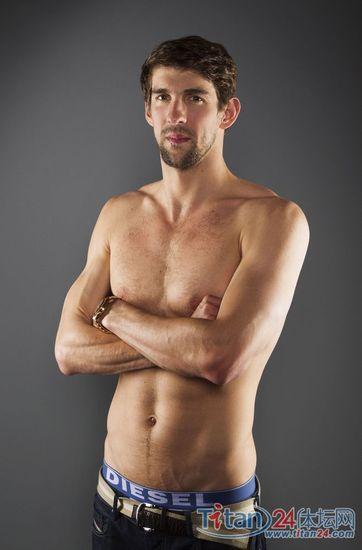 Nuevas fotografías de Michael Phelps para los Juegos Olímpicos de Londres 2012