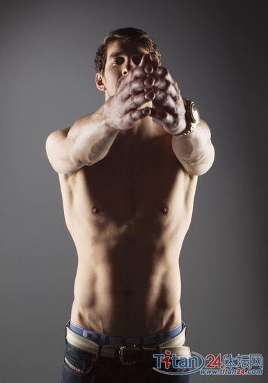 Nuevas fotografías de Michael Phelps para los Juegos Olímpicos de Londres 2012