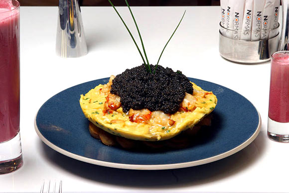 Gastronomías más caras del mundo-- tortilla de caviar