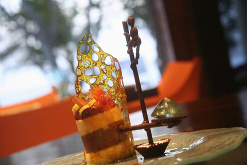 Gastronomías más caras del mundo--postre de piedra preciosa