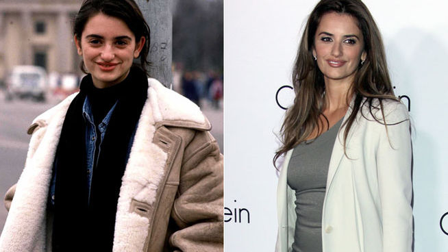 Cambio radical de las estrellas tras su llegada a la fama: PENELOPE CRUZ