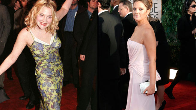 Cambio radical de las estrellas tras su llegada a la fama: DREW BARRYMORE