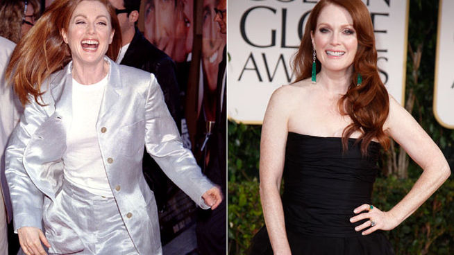 Cambio radical de las estrellas tras su llegada a la fama: JULIANNE MOORE