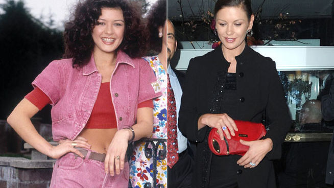 Cambio radical de las estrellas tras su llegada a la fama: CATHERINE ZETA JONES