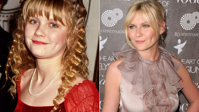 Cambio radical de las estrellas tras su llegada a la fama: KIRSTEN DUNST