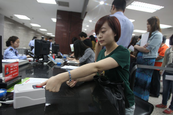 China, pasaporte, electrónico, tecnología, turismo, administración