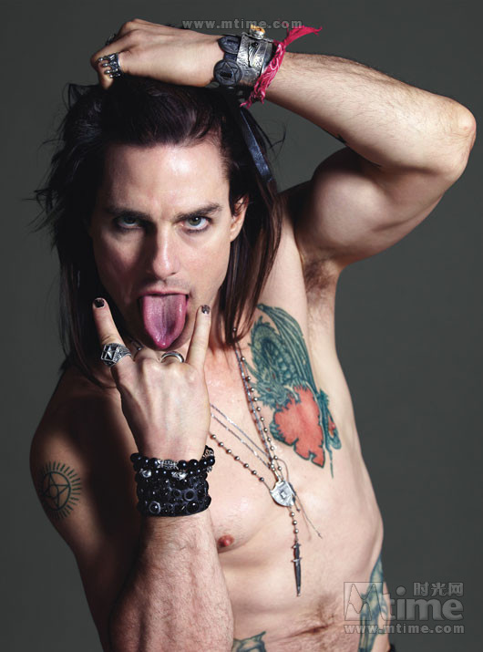 Tom Cruise posa para la revista《W》