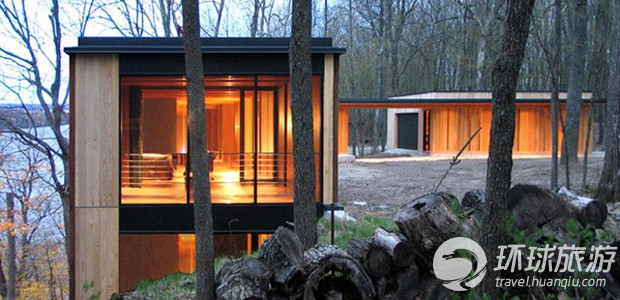 La casa camuflada de Wisconsin (EE.UU.)