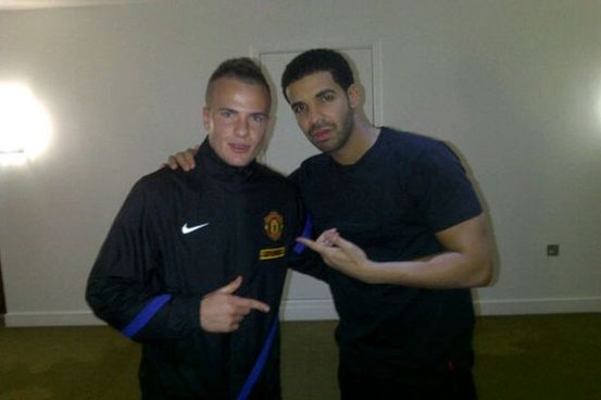 Drake y Tom Cleverley