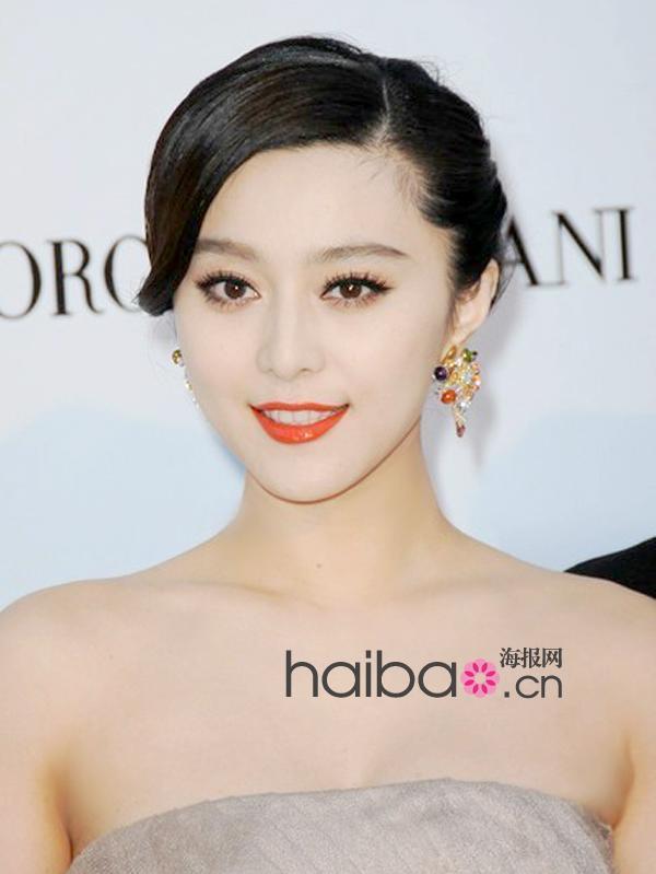 peinados hermosos , la actriz china Fan Bingbing , Festival de Cannes 