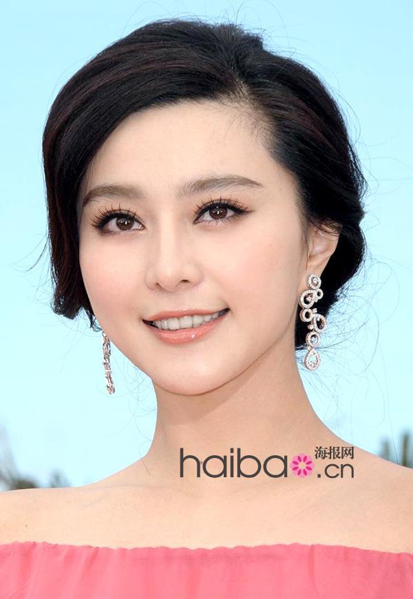 peinados hermosos , la actriz china Fan Bingbing , Festival de Cannes 