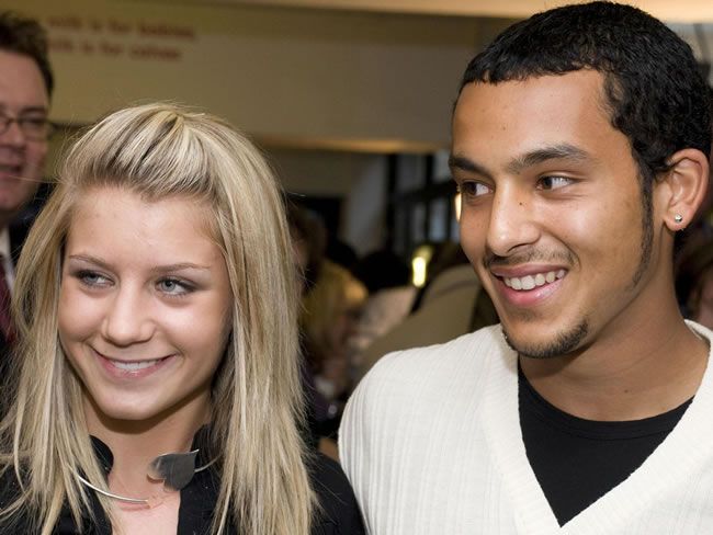 Melanie Slade, pareja de Theo Walcott