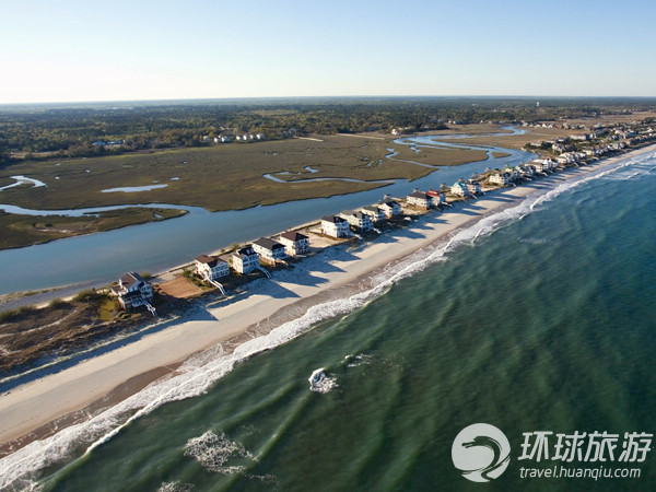 Isla Pawleys, Estado del Carolina del Sur