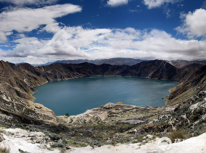 Lago Volcánico Quilotoa, Ecuador