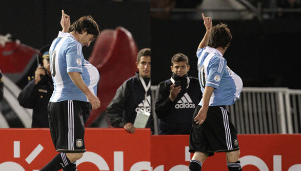 Messi confirma con Argentina que será papá
