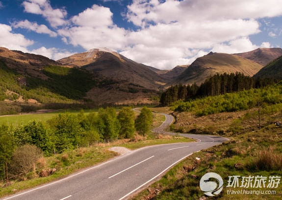 Escocia: Glen - Nieves