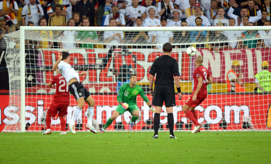 Alemania vence a Portugal 1-0 en partido de Grupo B en Euro 2012