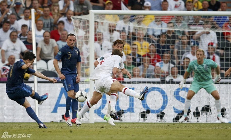 Euro 2012: Inglaterra empata 1-1 con Francia en primer juego de grupo