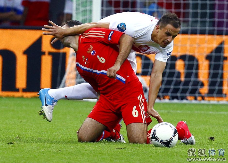 EURO 2012: Polonia 1-1 Rusia