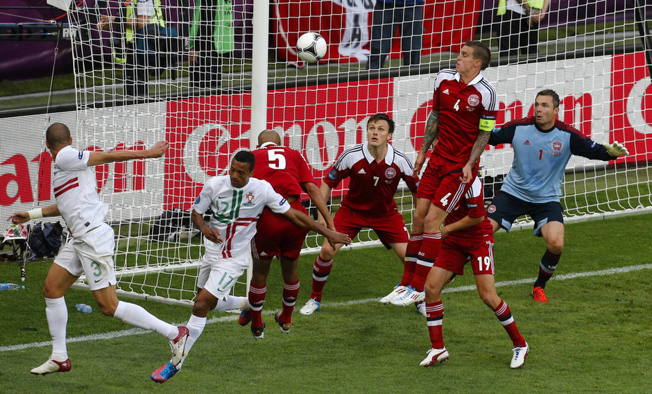 EURO 2012: Portugal vence a Dinamarca con 3-2