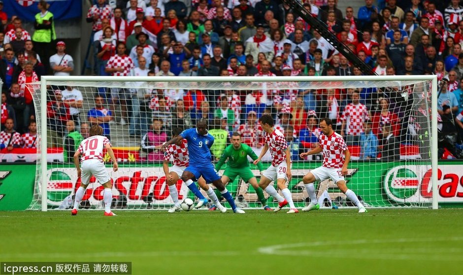 EURO 2012: Italia y Croacia empatan 1-1