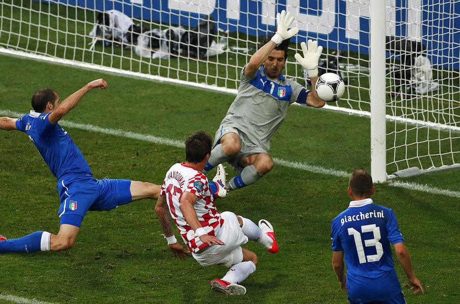 EURO 2012: Italia y Croacia empatan 1-1