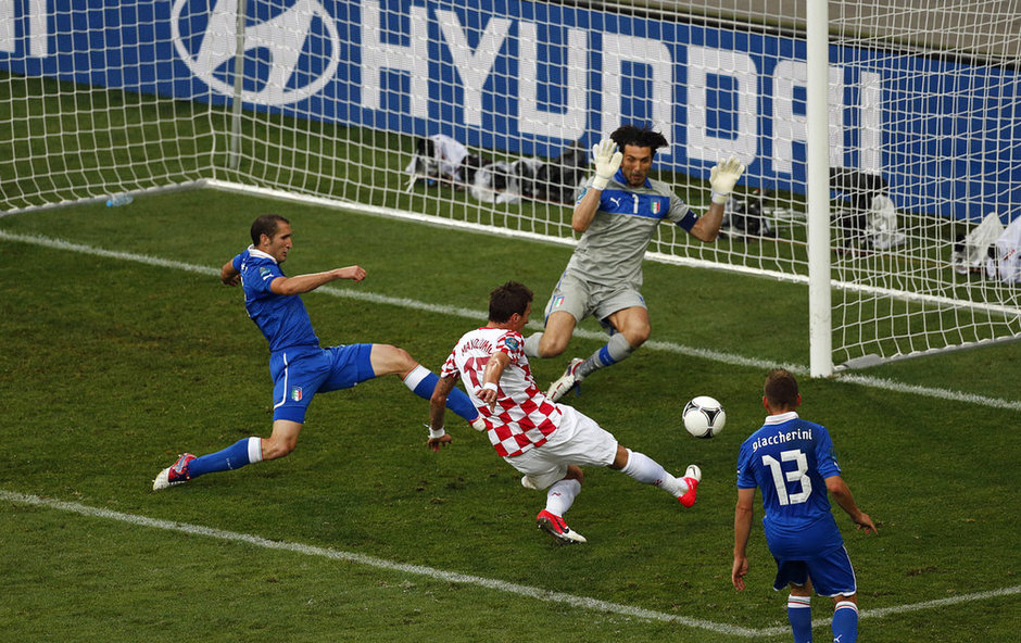 EURO 2012: Italia y Croacia empatan 1-1