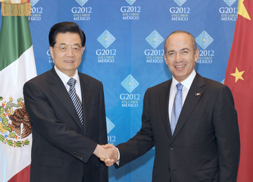 G20, cumbre, Los Cabos, China, México, economía, Hu Jintao, Felipe Calderón