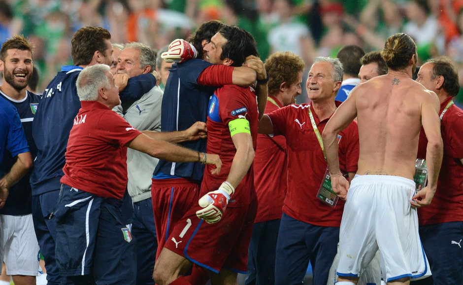 EURO 2012: Italia elimina a Irlanda con 2-0