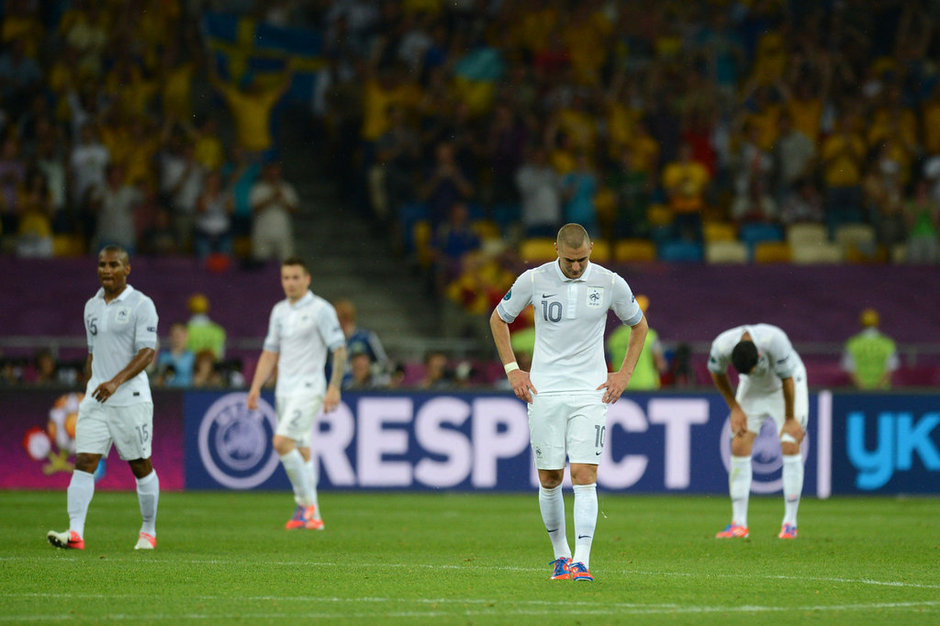 EURO 2012: Francia pincha y se cita con España en cuartos de la Euro