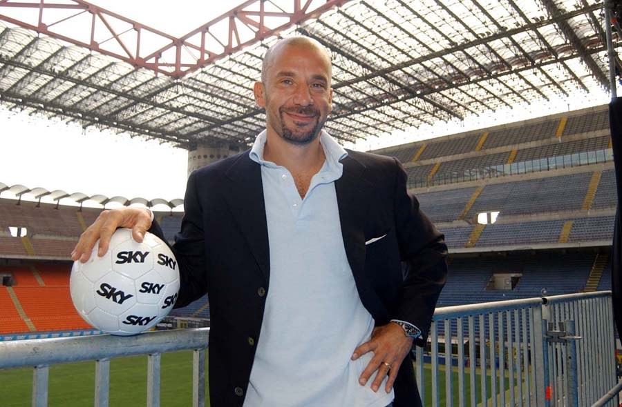 Gianluca Vialli, hijo de un consorcio italiano