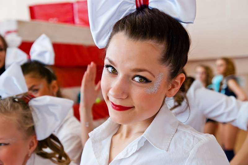 Hermosas porristas de las universidades rusas 2