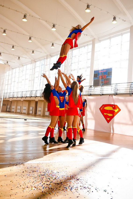 Hermosas porristas de las universidades rusas 15